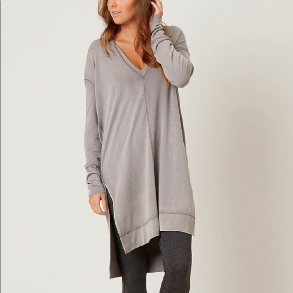 Free People Queen of Hearts Hooded Tunic Small